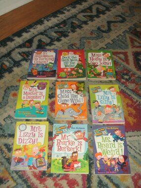 Lot of 9 My Weirder School Weird School Weirdest Paperback Books by Dan Gutman